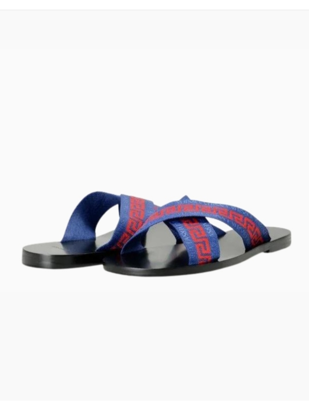 Versace Sandal Nastro Oreca Sandals Men 100% Authentic NWT